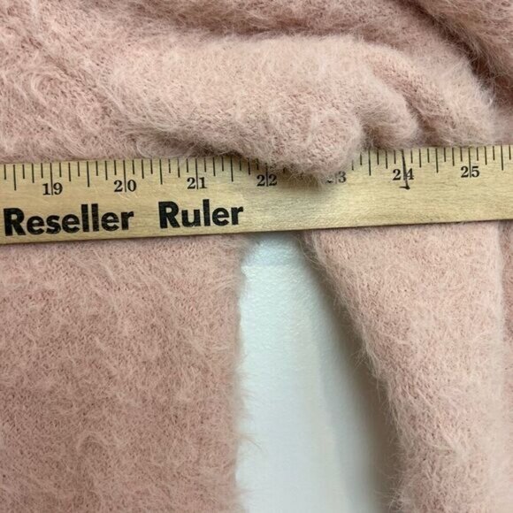 Vintage Unbranded Women’s Large Pink Plush Teddy Pullover Crewneck Sweater - Picture 9 of 12